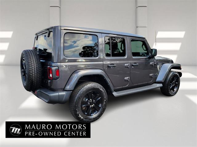 used 2021 Jeep Wrangler Unlimited car, priced at $35,549