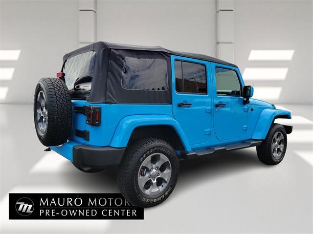 used 2017 Jeep Wrangler Unlimited car, priced at $22,984