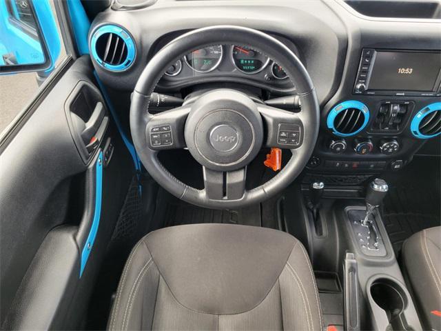 used 2017 Jeep Wrangler Unlimited car, priced at $22,984