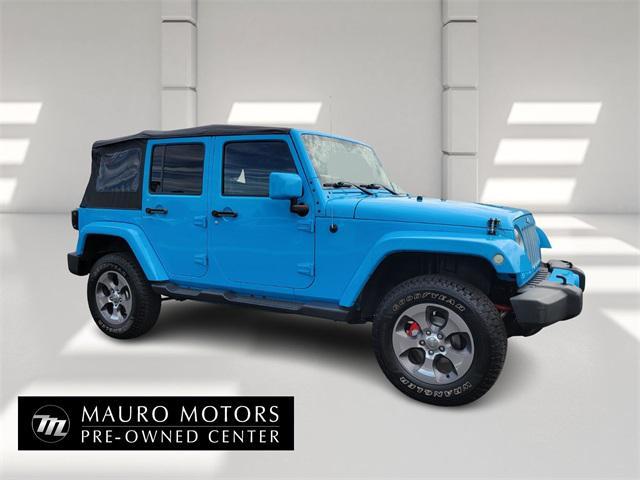 used 2017 Jeep Wrangler Unlimited car, priced at $22,984