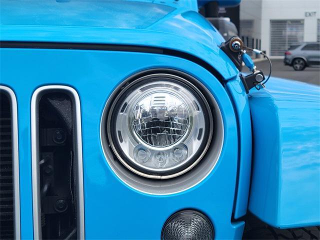 used 2017 Jeep Wrangler Unlimited car, priced at $22,984