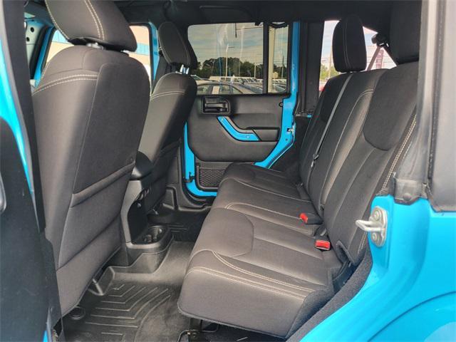 used 2017 Jeep Wrangler Unlimited car, priced at $22,984