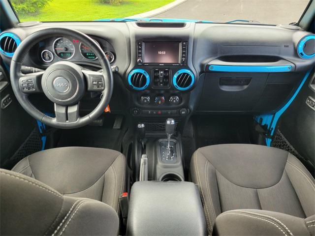 used 2017 Jeep Wrangler Unlimited car, priced at $22,984