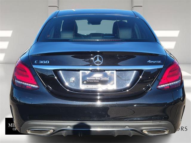 used 2021 Mercedes-Benz C-Class car, priced at $32,997