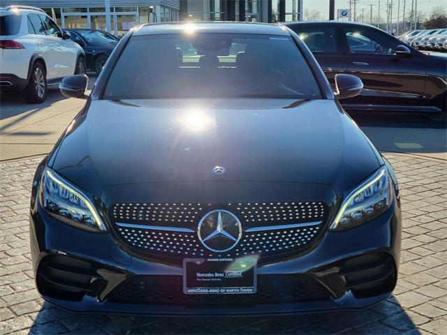 used 2021 Mercedes-Benz C-Class car, priced at $32,997