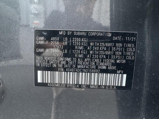 used 2022 Subaru Outback car, priced at $26,997