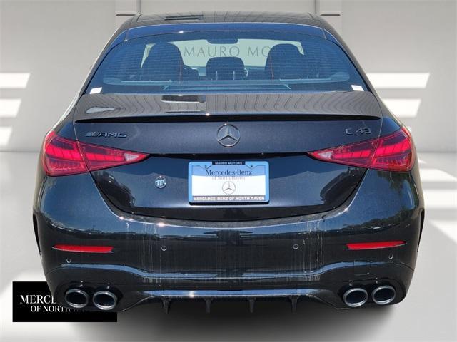 new 2024 Mercedes-Benz AMG C 43 car, priced at $75,190