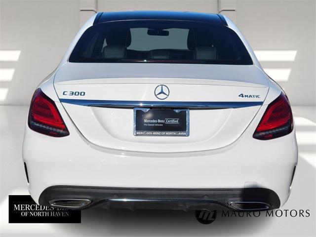 used 2021 Mercedes-Benz C-Class car, priced at $33,997