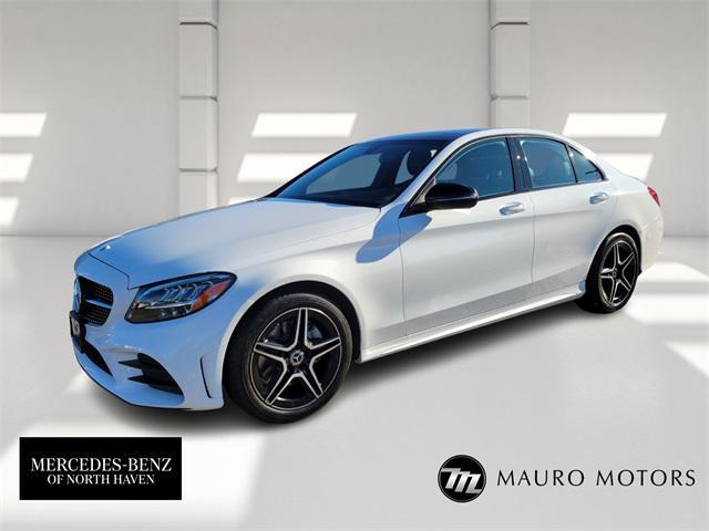 used 2021 Mercedes-Benz C-Class car, priced at $33,997