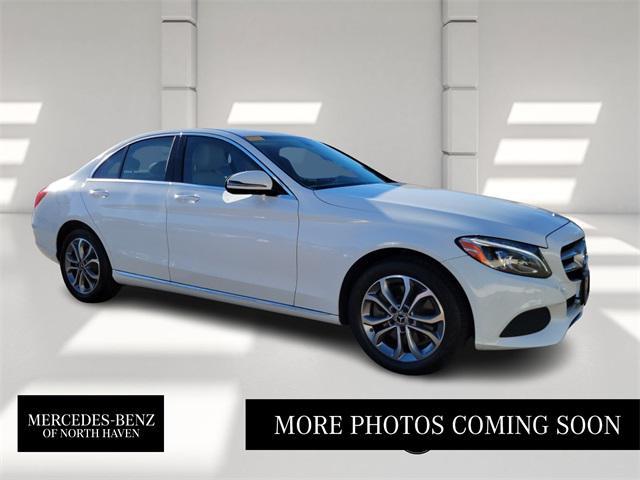 used 2018 Mercedes-Benz C-Class car, priced at $15,796