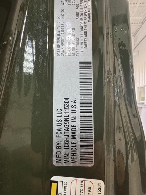 used 2022 Jeep Gladiator car, priced at $31,947