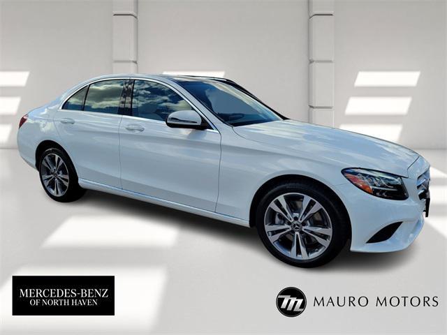 used 2021 Mercedes-Benz C-Class car, priced at $33,995