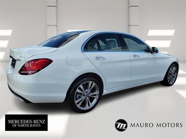 used 2021 Mercedes-Benz C-Class car, priced at $33,995