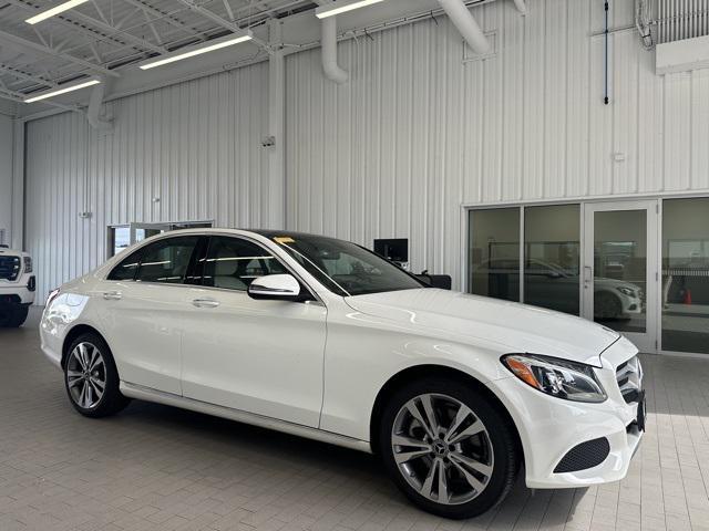 used 2018 Mercedes-Benz C-Class car, priced at $19,899