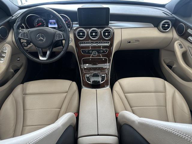 used 2018 Mercedes-Benz C-Class car, priced at $19,899