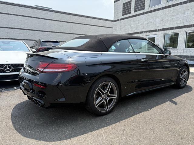 used 2022 Mercedes-Benz AMG C 43 car, priced at $54,997