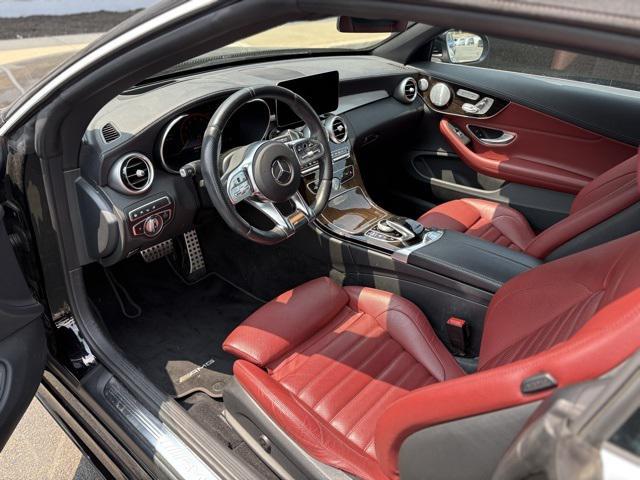 used 2022 Mercedes-Benz AMG C 43 car, priced at $54,997