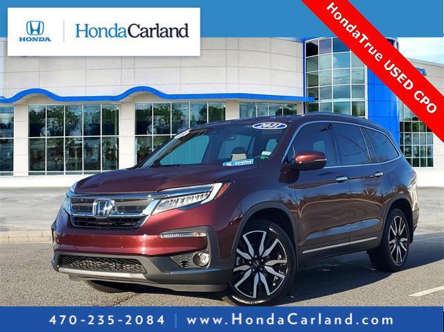 used 2021 Honda Pilot car, priced at $26,435