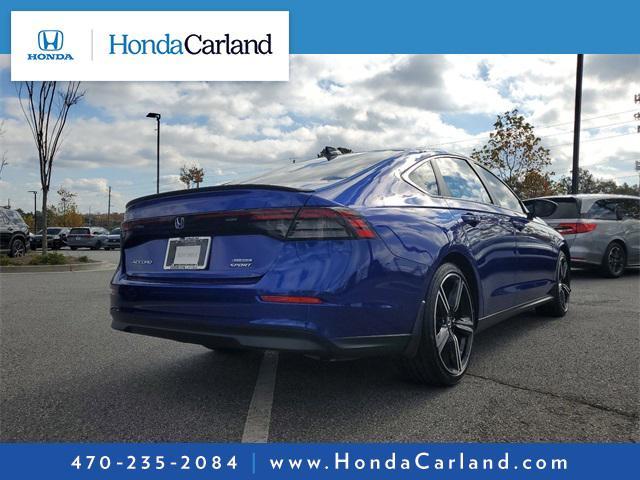 used 2024 Honda Accord Hybrid car, priced at $28,179