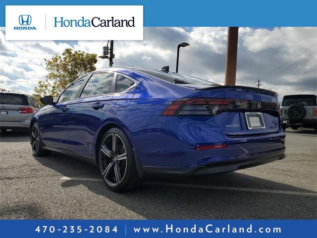 used 2024 Honda Accord Hybrid car, priced at $28,179