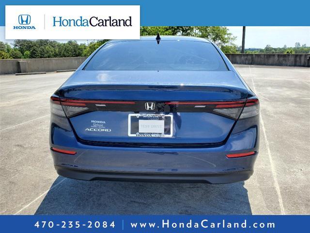 new 2024 Honda Accord car, priced at $31,005