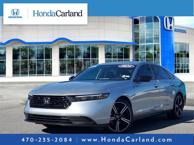 used 2024 Honda Accord Hybrid car, priced at $29,422