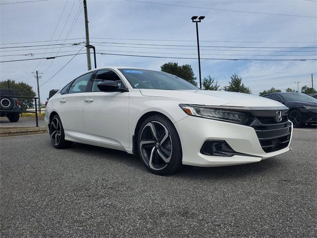 used 2021 Honda Accord car, priced at $25,298