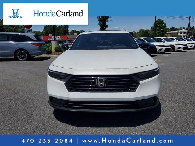 new 2024 Honda Accord Hybrid car, priced at $34,445