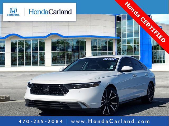 used 2024 Honda Accord Hybrid car, priced at $34,996