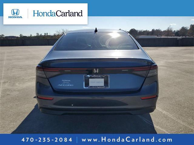 new 2025 Honda Accord car, priced at $31,655