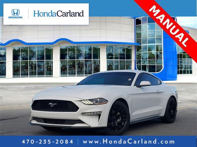 used 2018 Ford Mustang car, priced at $19,338