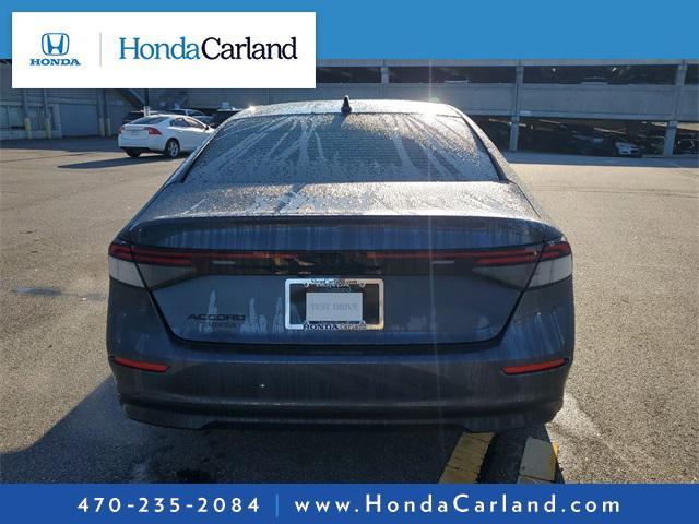 used 2024 Honda Accord car, priced at $28,498