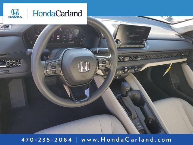 used 2024 Honda Accord car, priced at $28,498