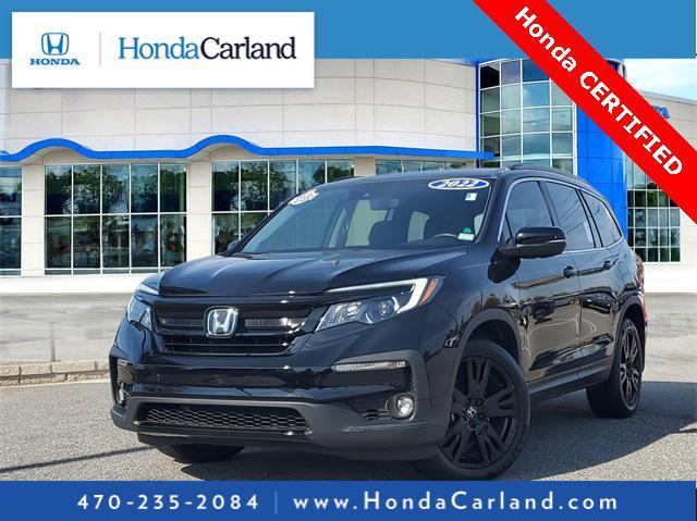 used 2022 Honda Pilot car, priced at $32,384