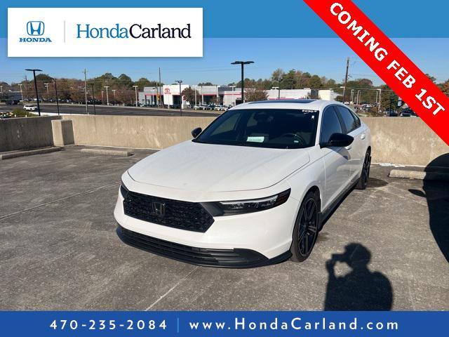 used 2024 Honda Accord Hybrid car, priced at $31,498