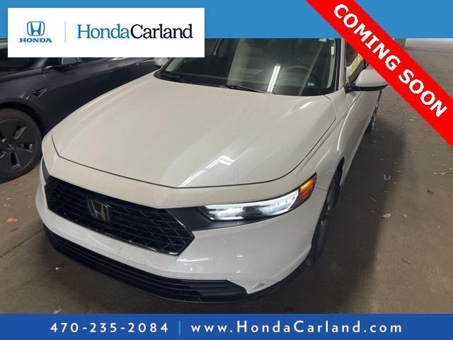 used 2024 Honda Accord car, priced at $28,686