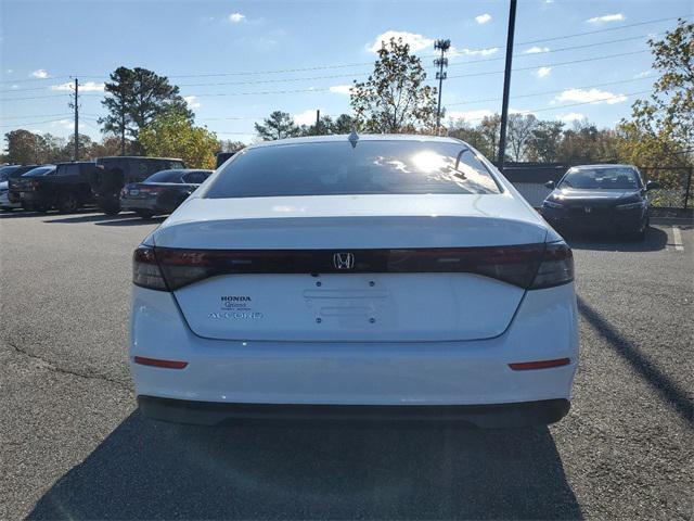 used 2024 Honda Accord car, priced at $26,452