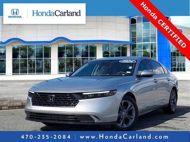 used 2024 Honda Accord car, priced at $28,686