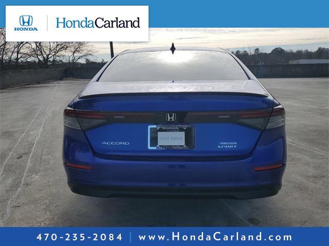 new 2025 Honda Accord Hybrid car, priced at $35,205