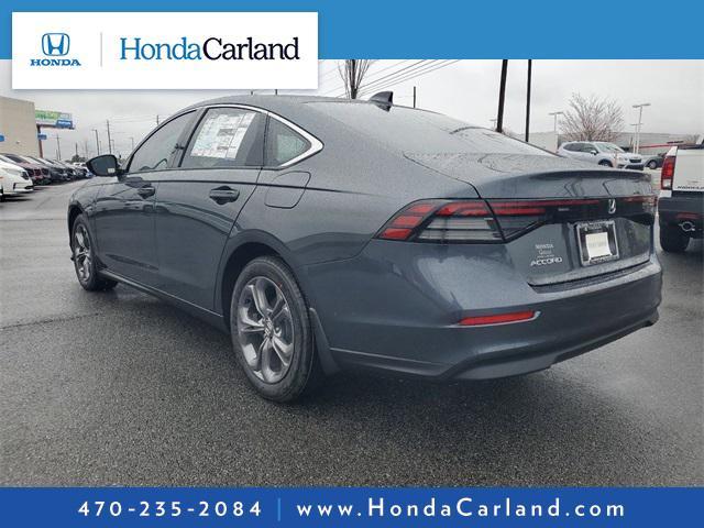 new 2024 Honda Accord car, priced at $31,005