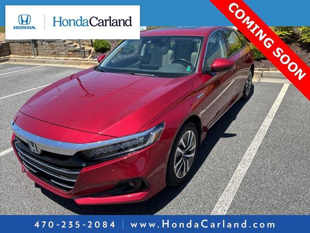 used 2021 Honda Accord Hybrid car, priced at $27,992