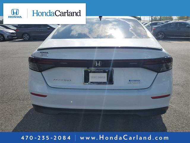 new 2024 Honda Accord Hybrid car, priced at $34,445