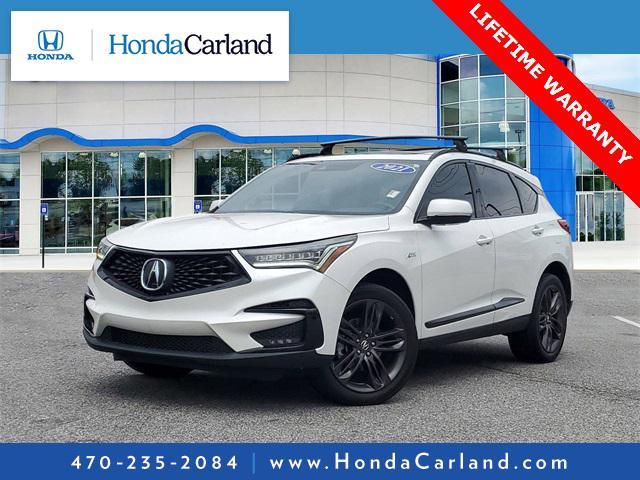 used 2021 Acura RDX car, priced at $33,765
