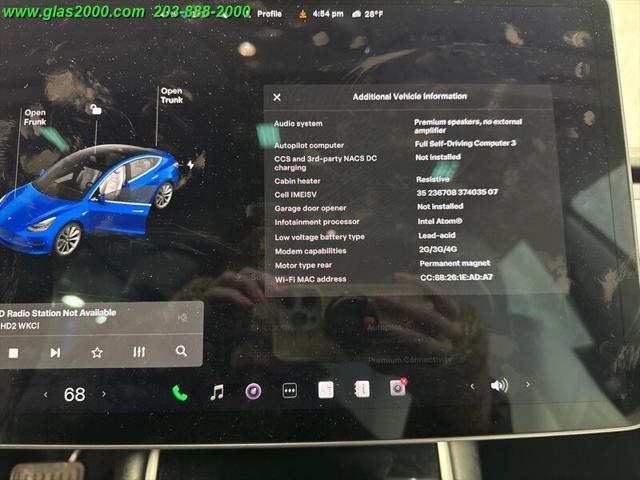 used 2019 Tesla Model 3 car, priced at $20,999