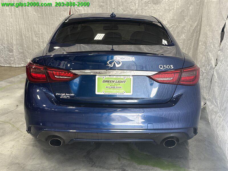 used 2018 INFINITI Q50 car, priced at $18,999