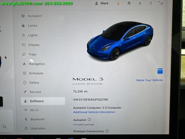 used 2018 Tesla Model 3 car, priced at $19,999