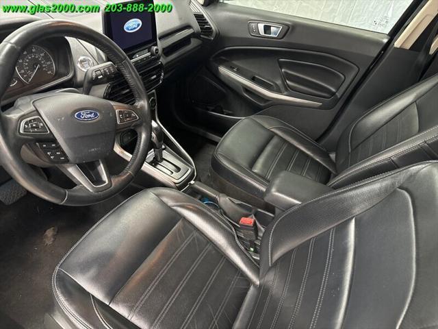 used 2020 Ford EcoSport car, priced at $13,999