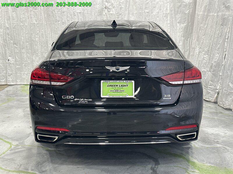 used 2018 Genesis G80 car, priced at $18,999