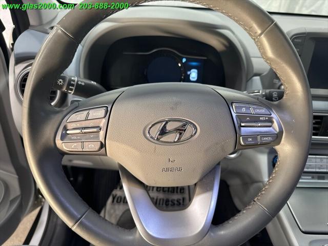 used 2021 Hyundai Kona EV car, priced at $17,999