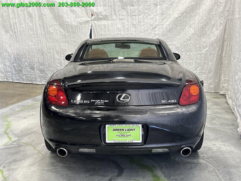 used 2002 Lexus SC 430 car, priced at $14,999